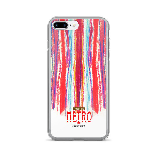 Paris METRO Couture: Draw A Line iPhone 7/7 Plus Case