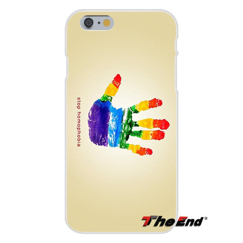 For iPhone X 4 4S 5 5S 5C SE 6 6S 7 8 Plus Galaxy Grand Core Prime Alpha Gay Lesbian LGBT Rainbow Pride ART Silicone Phone Case images 5