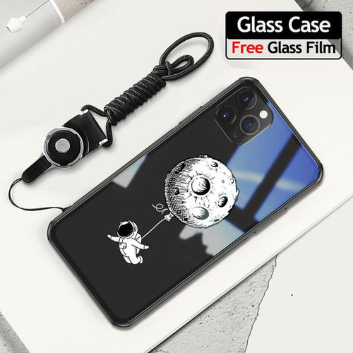 Vpower Tempered Glass Case For iPhone 11, 11 Pro, 11 Max