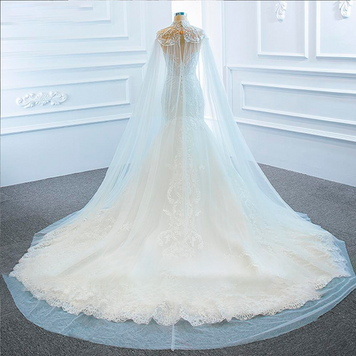 Lace Mermaid Wedding Dresses Sleeveless