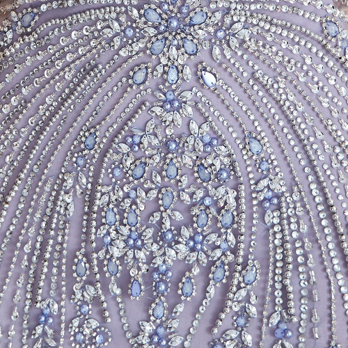 Luxury Beaded Crystal Evening Dresses