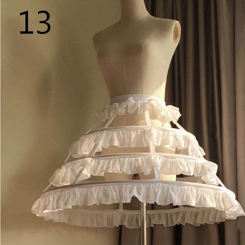 Wedding Petticoat Crinoline Slip Underskirt Short Dress Cosplay Petticoat