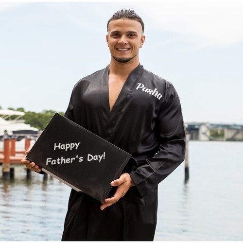 Men's Satin Robes with Customization