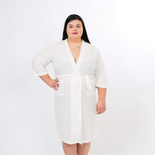 Cotton Waffle-Knit Bridal Customized Robes