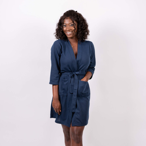 Cotton Waffle-Knit Customized Robes