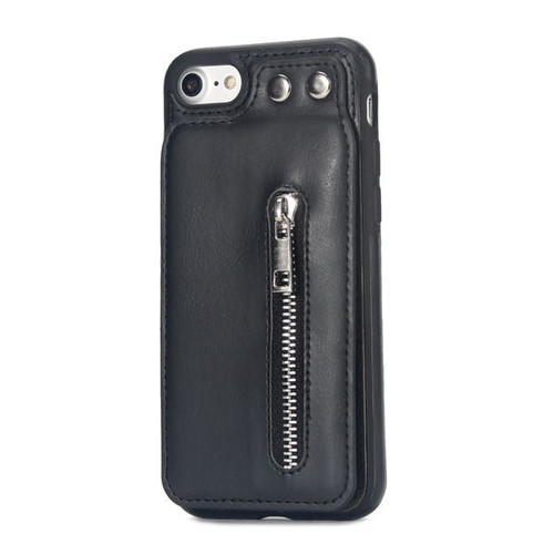 Zipper Leather Wallet Phone Cover