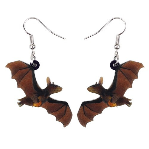 FREE OFFER Halloween Anime Bat Earrings