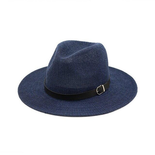 Wide Brim Straw Panama Summer Hat