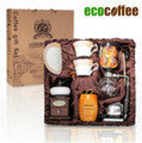 Free Shipping 1 Set Coffee set Syphon Maker Coffee Grinder Espresso Cappuccino coffee maker