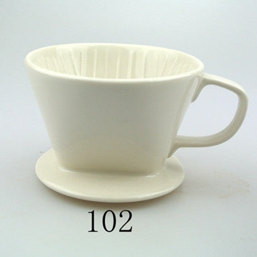 1PC Free Shipping Espresso V60 Coffee Dripper Ceramic V60 Dripper 101 102 103