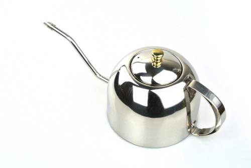 High Quality 600ML Stainless Steel  Coffee Kettle  With Strainer