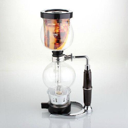 QT-3 Syphon Coffee Maker Coffee Tea Siphon Maker 3 Cup Counted Espresso coffee Maker