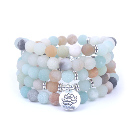 Natural Stone Yoga Beads