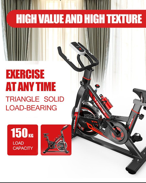 YQS Exercise bike home ultra-quiet indoor weight loss pedal exercise bike spinning bike indoor fitness equipment