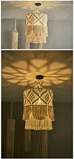 Wall Hanging lamp Decoration at Home Ideal for bohemians Home and Artistic House Lighting Boho Decor Look