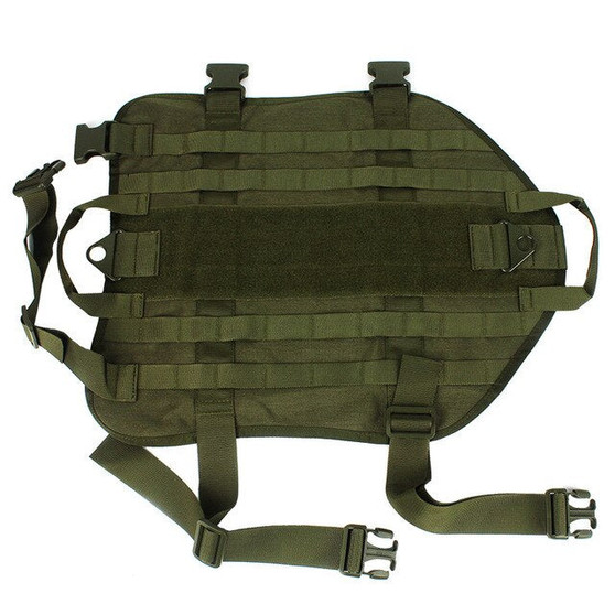 CQC 1000D Molle Tactical Dog Vest K9 Military Pet Dog Clothes Harness Airsoft Paintball Hunting Training Vest