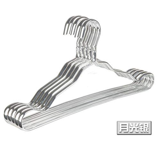 Xyijia Hanger Aluminum Alloy Coat Hanger Skid Proof Clothes Hanger Coat Hanger Anti Rust Coat Rack Seamless Clothing Rack