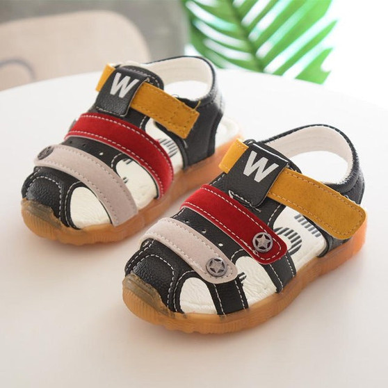 Colorful Kids Sandals, Cut out designed for summer heats