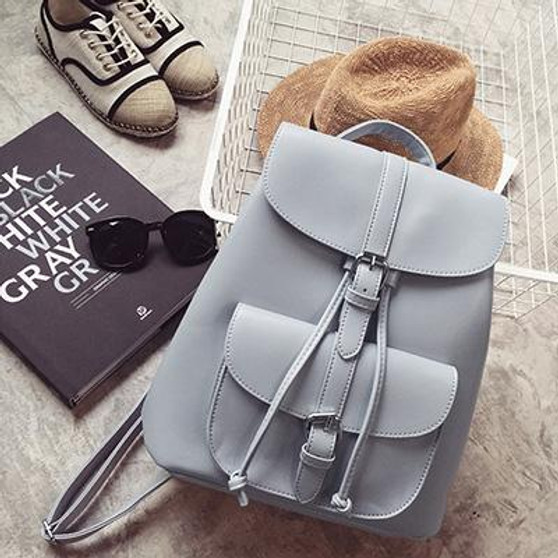 Fashion Female Leather Backpack