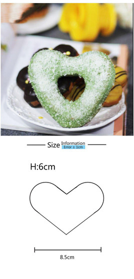 Heart Shape Donut Mould
