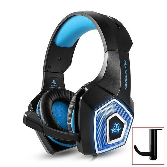 Gaming headset headphone gadget with microphone led light for PS4 Xbox one 360 PC