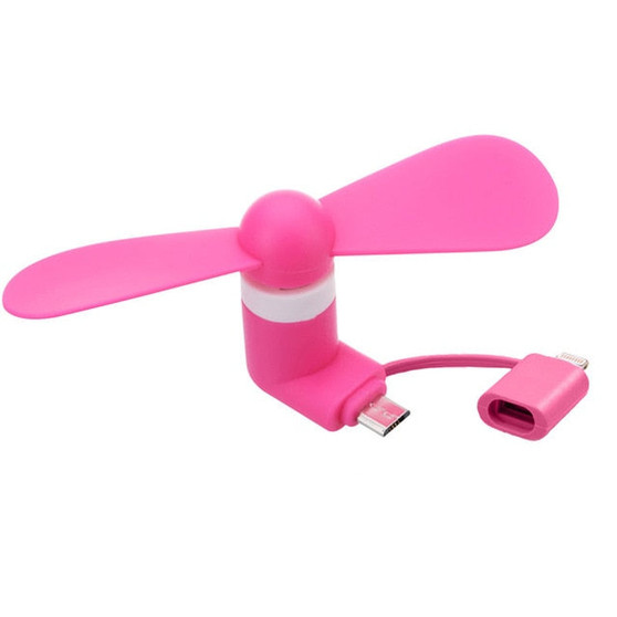 Mobile Phone Fan for iPhone and Android Phones