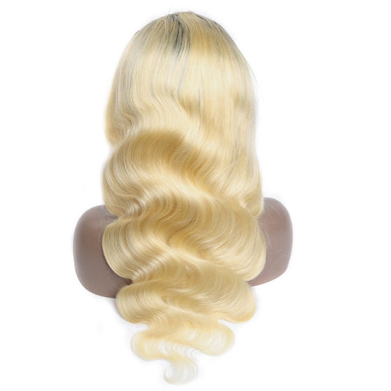 613 Honey Blonde Preplucked Brazilian Virgin Remy Hair Wigs Glueless Lace Front Human Hair Wigs Body Wave