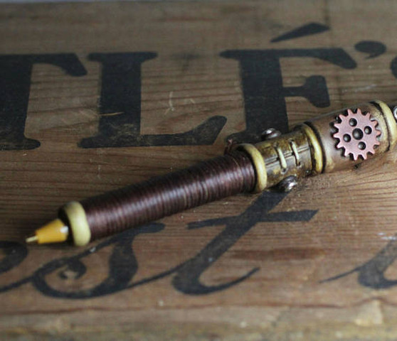 Gear Steampunk Pen