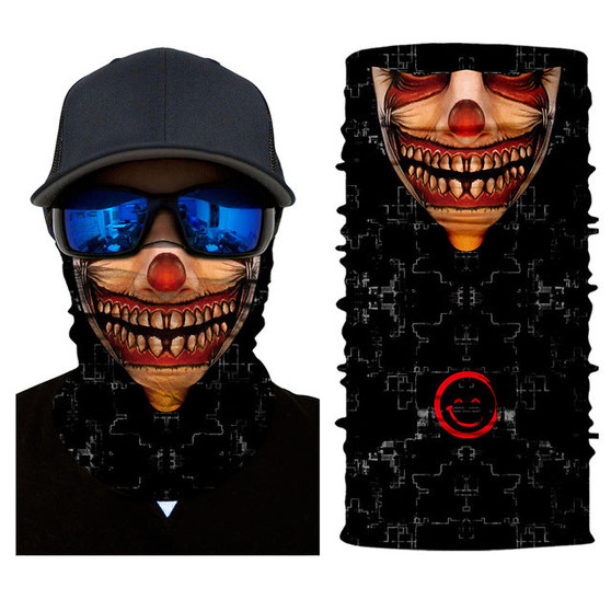 ski skull mask face scarf neck warm snowboard motorcycle bike halloween