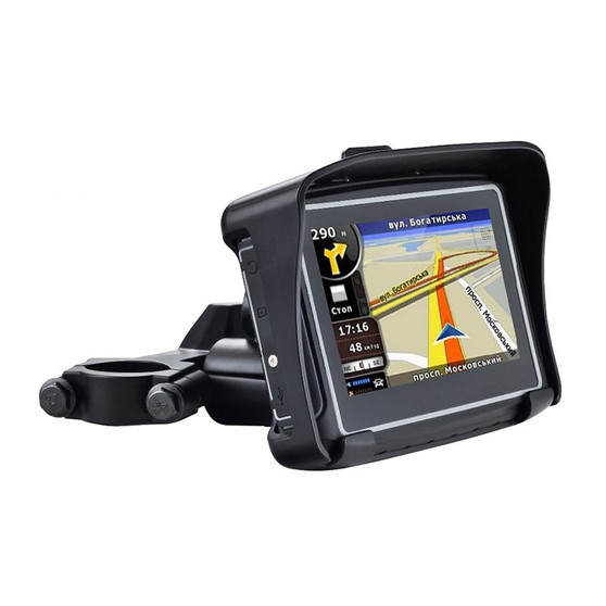 Bluetooth GPS navigator maps 8G internal memory navigation car motorcycle