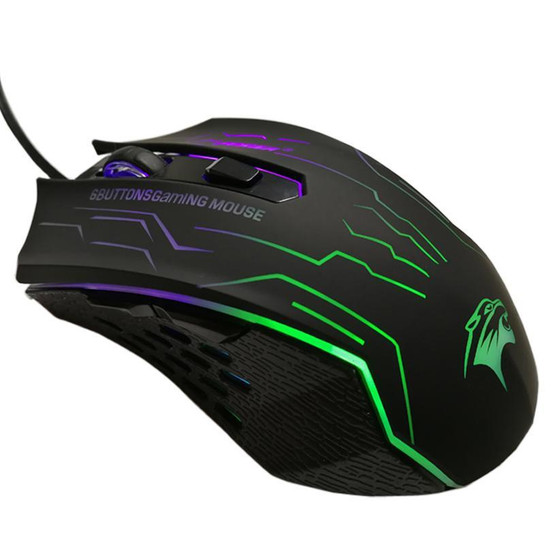 Gaming mouse USB wireless mice 6 button silent click for PC laptop notebook gamer