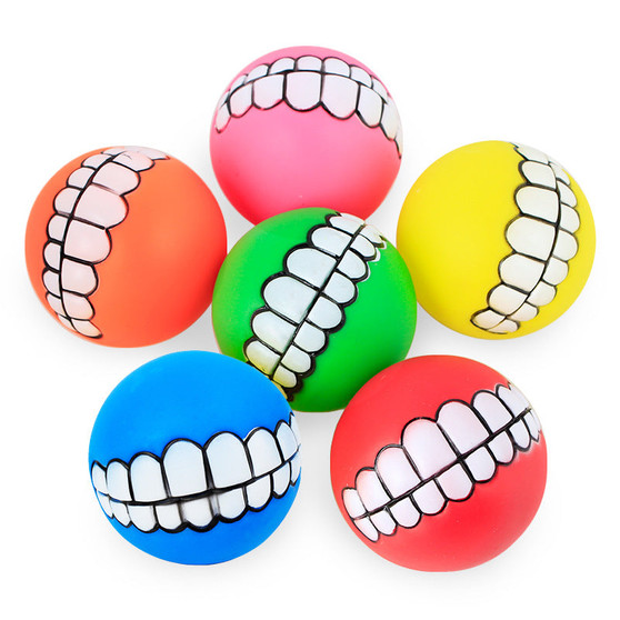Dog Funny Ball Teeth Toy