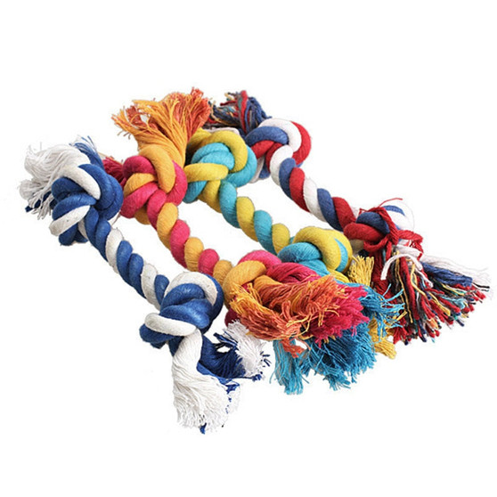 Dog Knot Toy Bone Rope