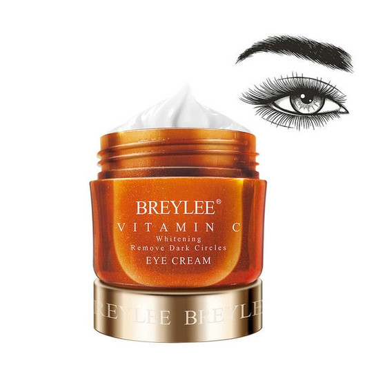 BREYLEE Vitamin C Whitening Set Face Serum, Facial Cream Mask, Fade Freckles Face Cream and Remove Dark Circle Eye Cream