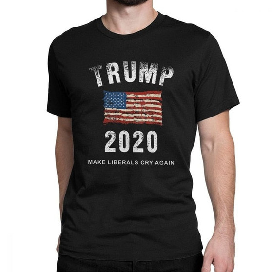 Trump 2020 Make Liberals Cry Again T-Shirt