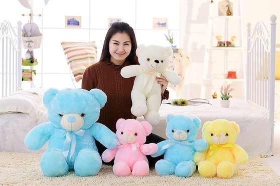 LED Glowing Teddy Bear - the best gift for Holidays 50 cm