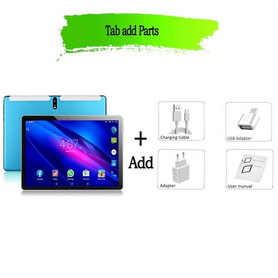 New Tablet Pc 10.1 inch Android 9.0 Tablets Octa Core