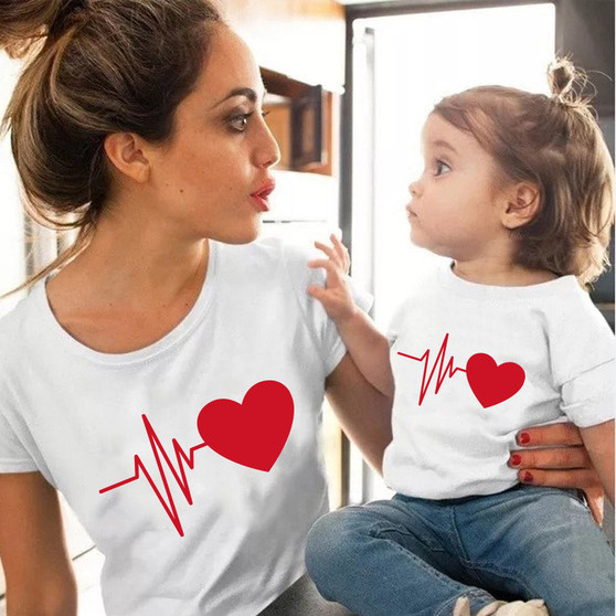 Matching Clothes Mommy And Me Tshirt