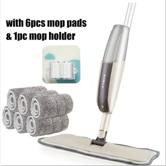 Floor Cleaning Mop with microfiber pads. (50% OFF)