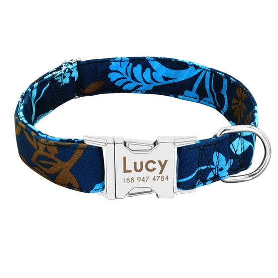 ANTI-LOST PERSONALIZED DOG COLLAR