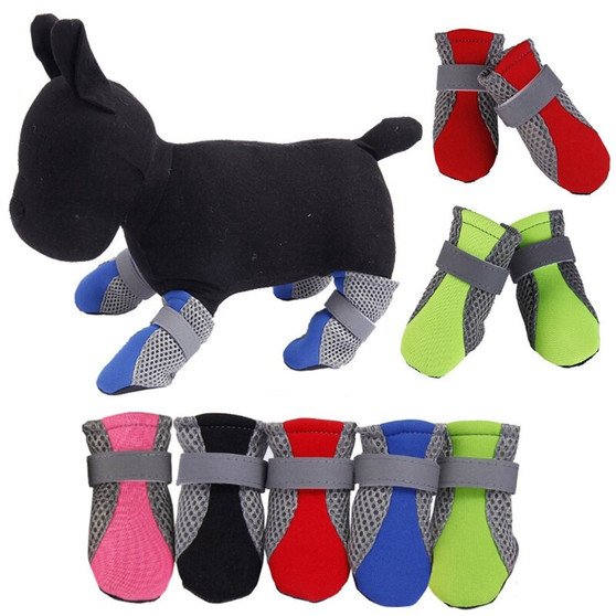 Paw Protectors For Dogs - 4 Pc/Set Anti-Slip Protectors