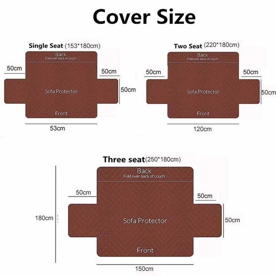 Waterproof Quilted Sofa Cover For Dogs