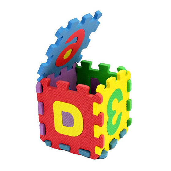 Alphabet playmat for baby foam mat