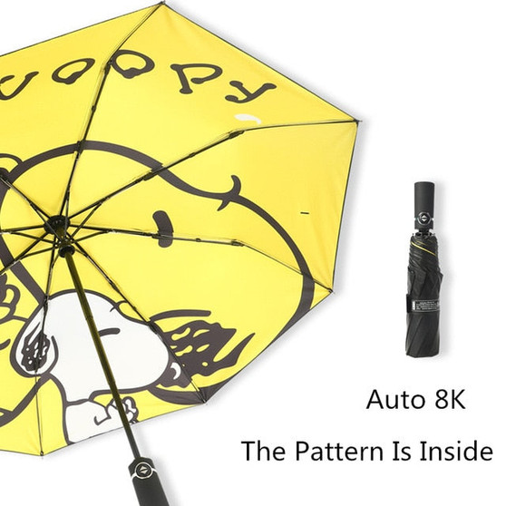 New dog pattern Umbrella Pocket Umbrella Three Folding Fresh Party Dogs Parasol Sunny Rainy 4 colour Umbrellas Women