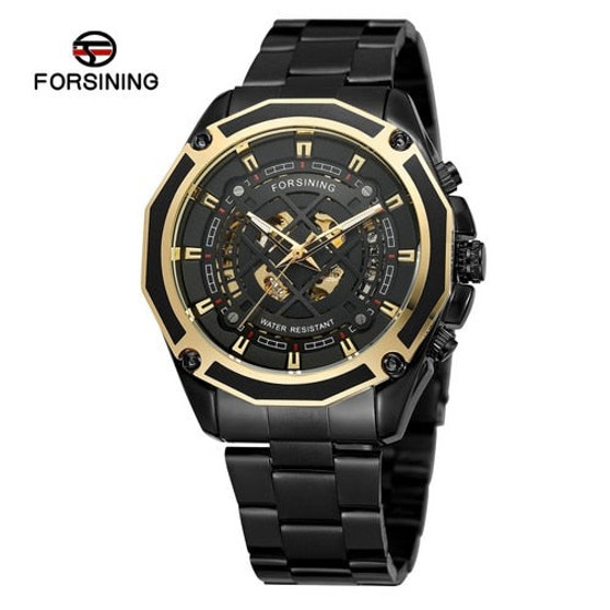 Men Watch Automatic Self-Winding Stainless Steel