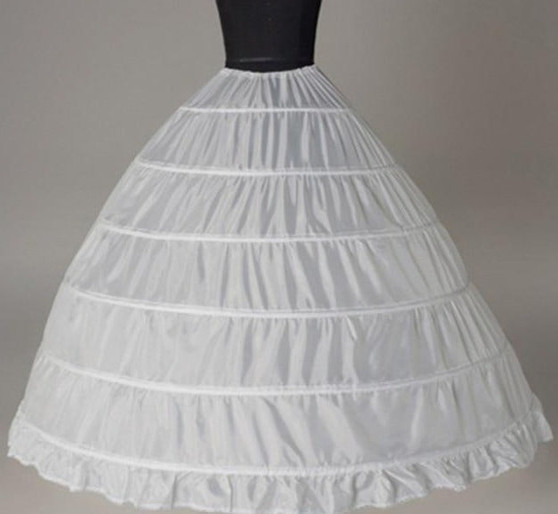 A-Line 3 Hoop Petticoat 6 Hoop Ball Gown Plus Size Mermaid Slips Underskirts