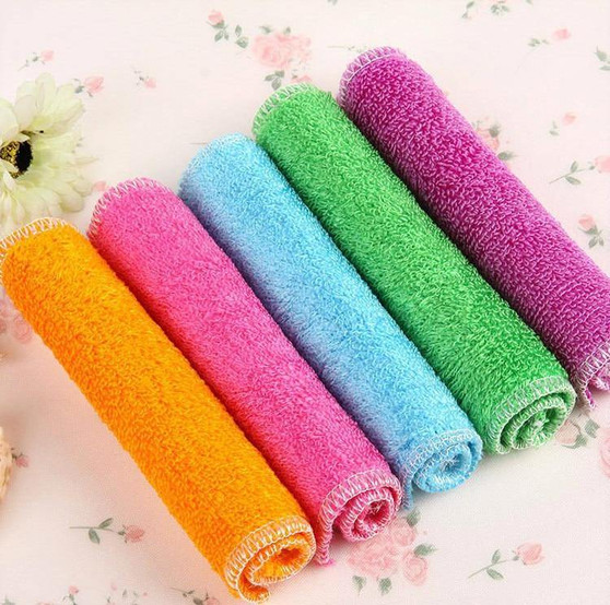 Bamboo Fiber Cleaning Towel Set of 10