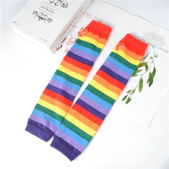 Pride Fingerless Gloves