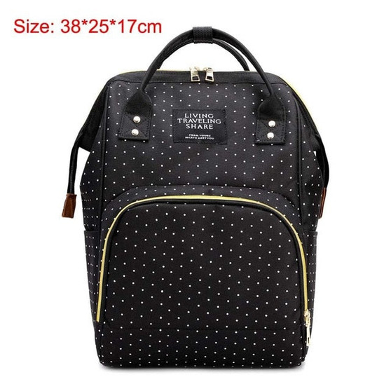 New Mummy Backpack Zipper Large Capacity Travel Maternity Bag Diaper Baby Bag Multifunctional Nursing Bag Backpack Baby Care