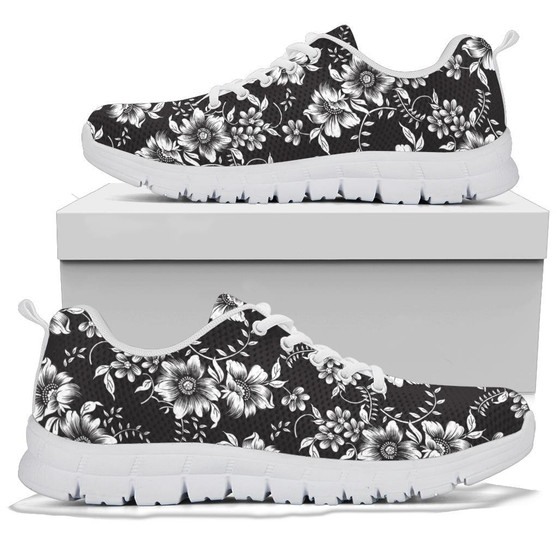 Floral Handcrafted Sneakers